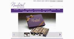 Desktop Screenshot of neuchatelchocolates.com